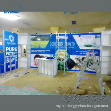 Shanghai exhibition booth construction aluminum panels trade show display